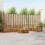 Berkfield Outdoor Sofa Set 7 pcs Natural 1