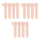 12Pcs Beige Silicone Door Handle Covers High Elastic Cabinet Protector 6