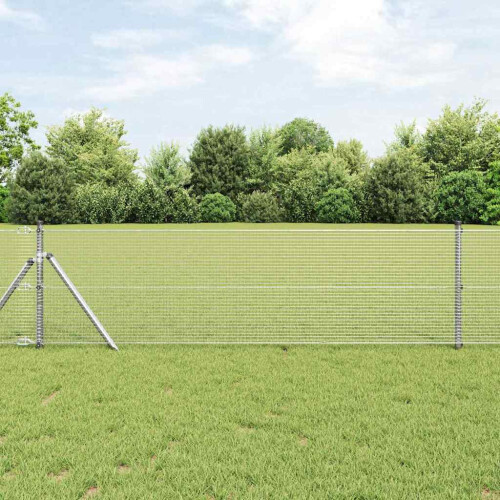 Berkfield Fence Post Silver