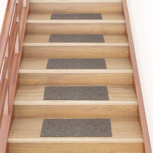 Berkfield Stair Mats Self-adhesive 30 pcs 60x25 cm Beige Rectangular