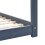 Berkfield Kids Bed Frame Grey Solid Pine Wood 90x200 cm 6