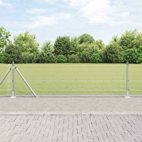 Berkfield Fence Post Silver