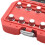 Berkfield 10 Piece Locking Wheel Nut Key Set for VW 5