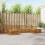 Berkfield Sofa Sets 6 pcs Natural Solid Acacia Wood 1