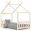 Berkfield Kids Bed Frame Solid Pine Wood 80x160 cm 2