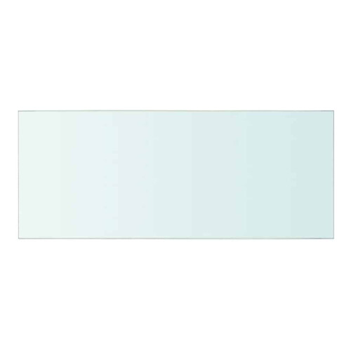 Berkfield Shelf Panel Glass Clear 50x20 cm 1