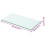 Berkfield Shelf Panel Glass Clear 50x20 cm 3