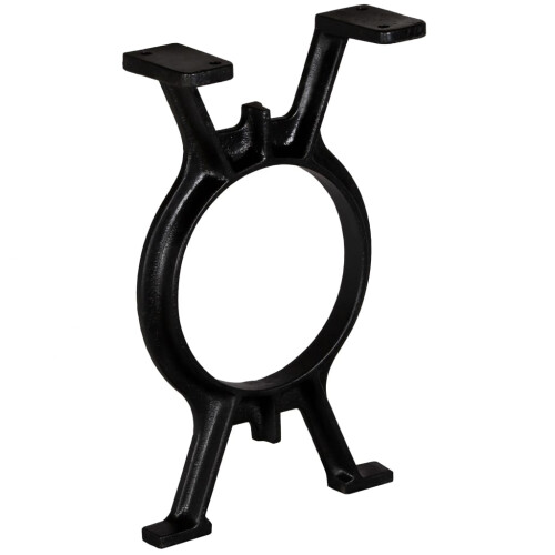 Berkfield Bench Legs 2 pcs O-Frame Cast Iron 2