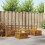 Berkfield Outdoor Sofa Set 6 pcs Natural 1