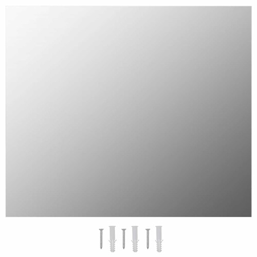 Berkfield Frameless Mirror 70x50 cm Glass 1