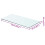Berkfield Shelf Panel Glass Clear 60x25 cm 3