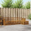 Berkfield Outdoor Sofa Set 5 pcs Natural 1
