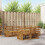 Berkfield Sectional Sofa Set 7 pcs Natural 1