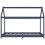 Berkfield Kids Bed Frame Grey Solid Pine Wood 80x160 cm 4