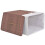 Berkfield Bamboo Laundry Bin Rectangular Brown 3