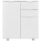 Berkfield Sideboard High Gloss White 71x35x80 cm Engineered Wood 3
