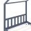 Berkfield Kids Bed Frame Grey Solid Pine Wood 90x200 cm 6