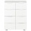 Berkfield Sideboard High Gloss White 60x35x80 cm Engineered Wood 3