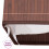 Berkfield Bamboo Laundry Bin Rectangular Brown 7