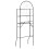 Berkfield Toilet Rack Black 60x33x174 cm 4