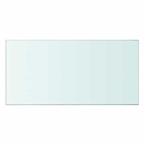 Berkfield Shelf Panel Glass Clear 60x30 cm 1
