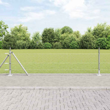 Berkfield Fence Post Silver
