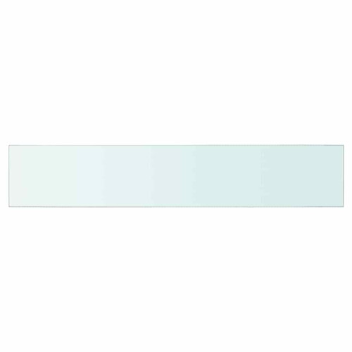 Berkfield Shelf Panel Glass Clear 70x12 cm 1