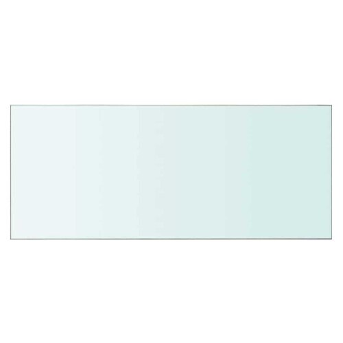Berkfield Shelf Panel Glass Clear 70x30 cm 1