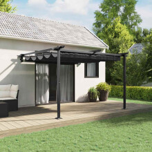 Berkfield Gazebo Anthracite 300 x 300 x 200 cm Polyester