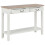 Berkfield Console Table White 110x35x80 cm Wood 2