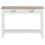Berkfield Console Table White 110x35x80 cm Wood 3