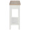 Berkfield Console Table White 110x35x80 cm Wood 5