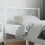 Berkfield Metal Replace Headboard White 100 cm 1