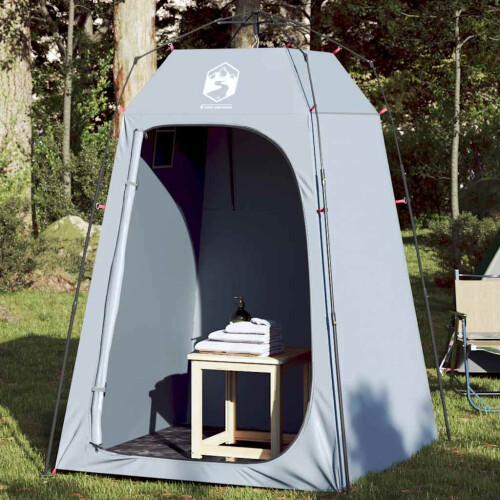 Berkfield Privacy Tent Grey Quick Release Waterproof