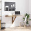 Berkfield Folding Wall Table Oak 100x60 cm 3