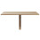 Berkfield Folding Wall Table Oak 100x60 cm 4