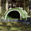 Berkfield Camping Tent 2-Person Green Quick Release 1
