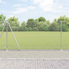 Berkfield Fence Post Silver
