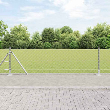 Berkfield Fence Post Silver