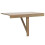 Berkfield Folding Wall Table Oak 100x60 cm 7
