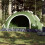 Berkfield Camping Tent 3-Person Green Quick Release 1