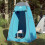 Berkfield Privacy Tent Blue Pop-up Waterproof 1