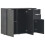 Berkfield Sideboard High Gloss Black 107x35x80.5 cm 4