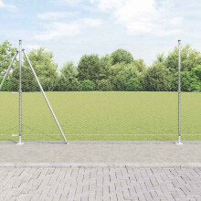 Berkfield Fence Post Silver