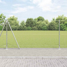 Berkfield Fence Post Silver