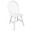 Berkfield Dining Chairs 2 pcs White Solid Rubber Wood 4