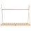 Berkfield Kids Bed Frame Solid Pine Wood 70x140 cm 3