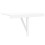 Berkfield Folding Wall Table White 100x60 cm 7