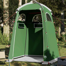 Berkfield Shower Tent Green Waterproof