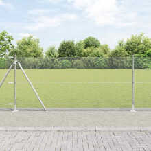Berkfield Fence Post Silver